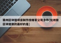 赣州区块链项目制作找哪家公司合作[抚州做区块链做的最好的是]